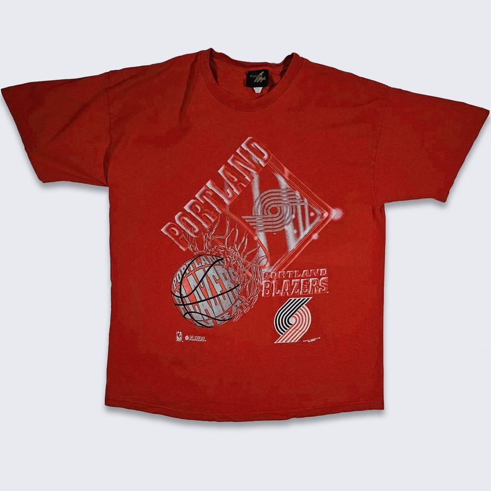 Portland Trail Blazers Vintage 90s Magic Johnson T T-Shirt
